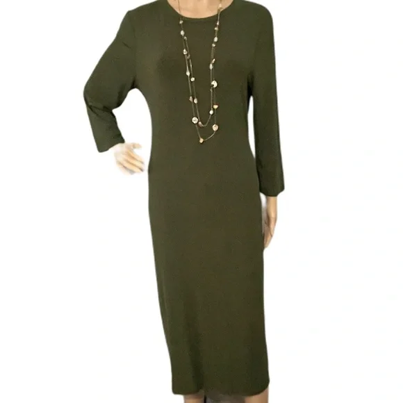 a new day | Dresses | A New Day Forest Green Knit Dress | Poshmark